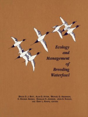 cover image of Ecology and Management of Breeding Waterfowl